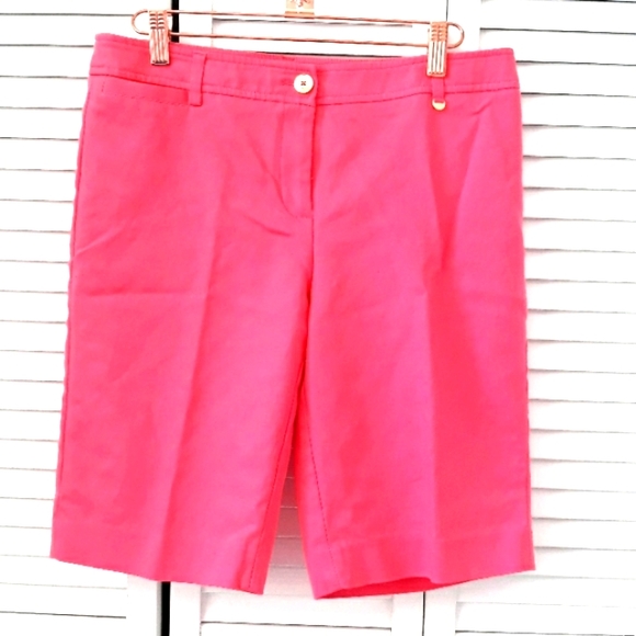 JONES NEW YORK SIGNATURE STRETCH  SHORTS Sz 4 - Picture 1 of 7